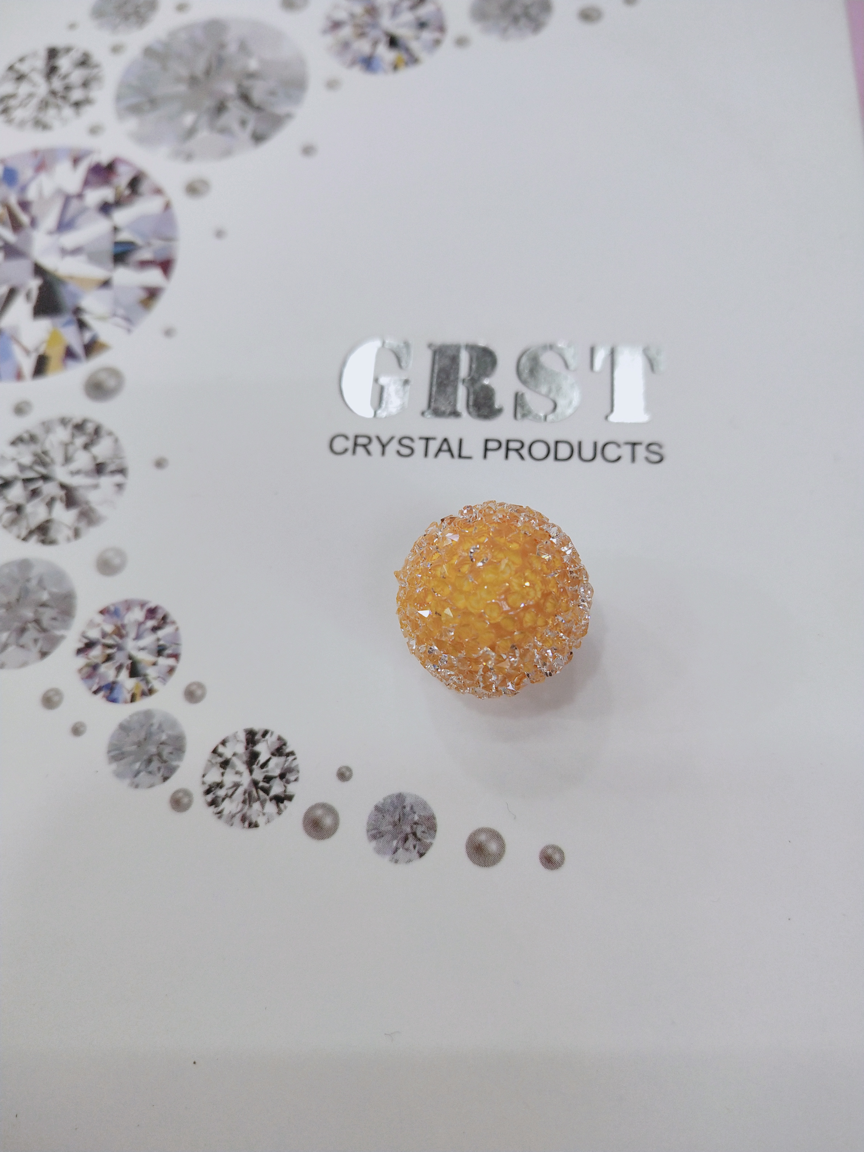 格瑞斯特国产精品 颗粒感砂糖珠和风糖果珠水钻