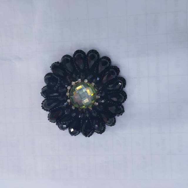 太阳花布贴补丁贴刺绣徽章时尚电脑绣花标章定做