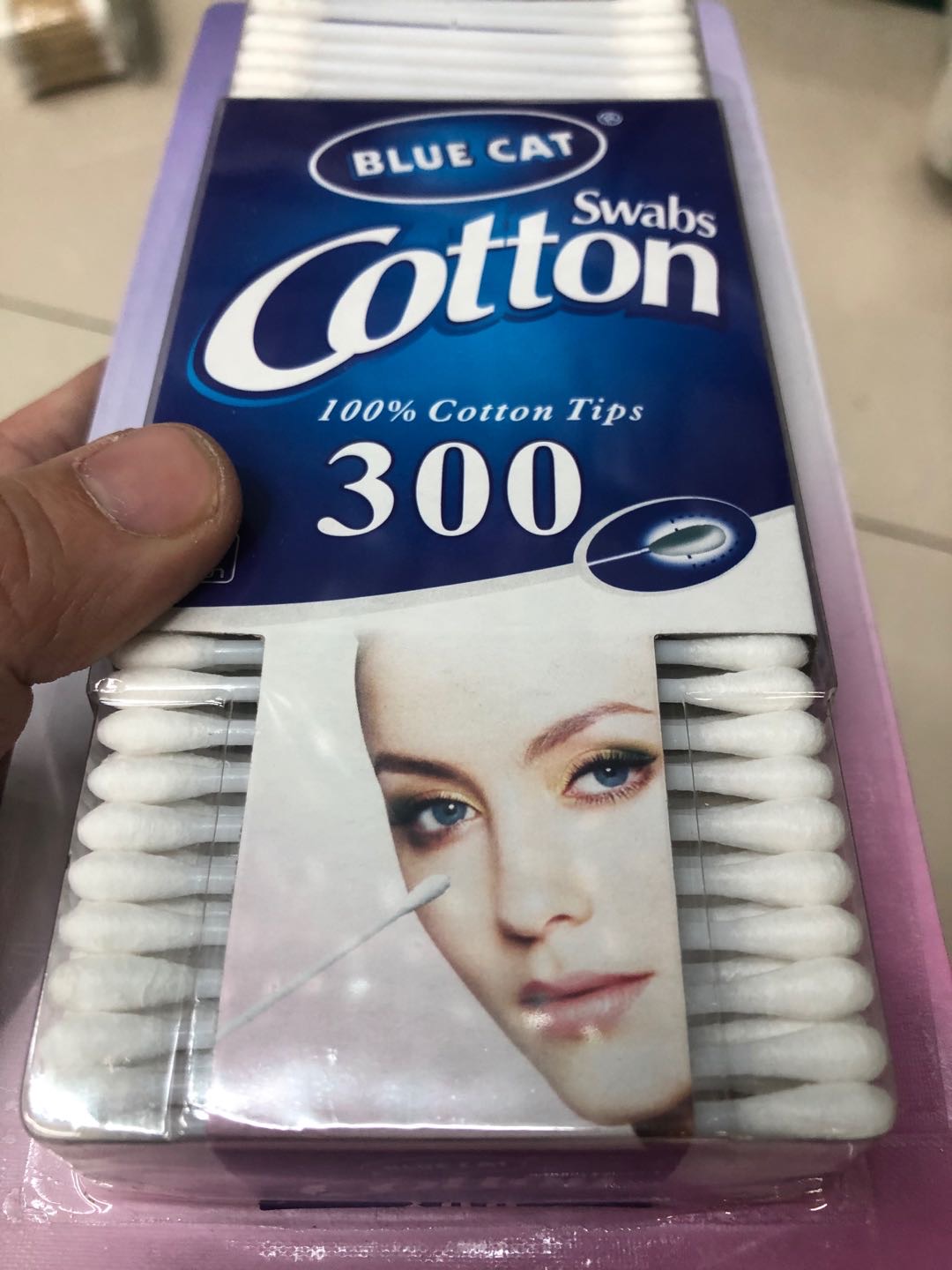 300 Household Cotton Swabs Double-Headed Cotton Swabs Makeup Cotton Swabs Ear Swabs 3129 Specification drawing