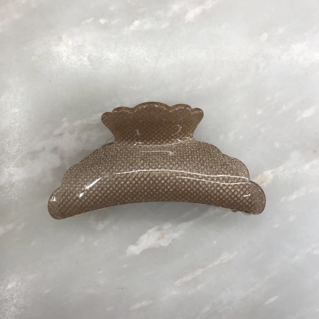 Manufacturers direct acrylic small ponytail hair clip side hair clip thumbnail
