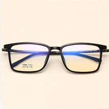方框平光眼镜TR91金属镜腿防蓝光抗辐射框架眼镜