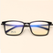 方框平光眼镜TR91金属镜腿防蓝光抗辐射框架眼镜图