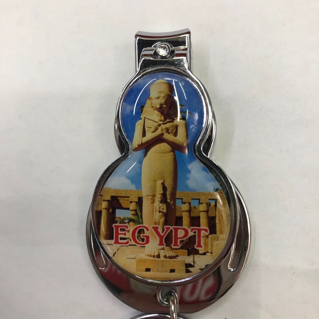 埃及法老图案指甲剪金属纪念品挂件礼品产品图