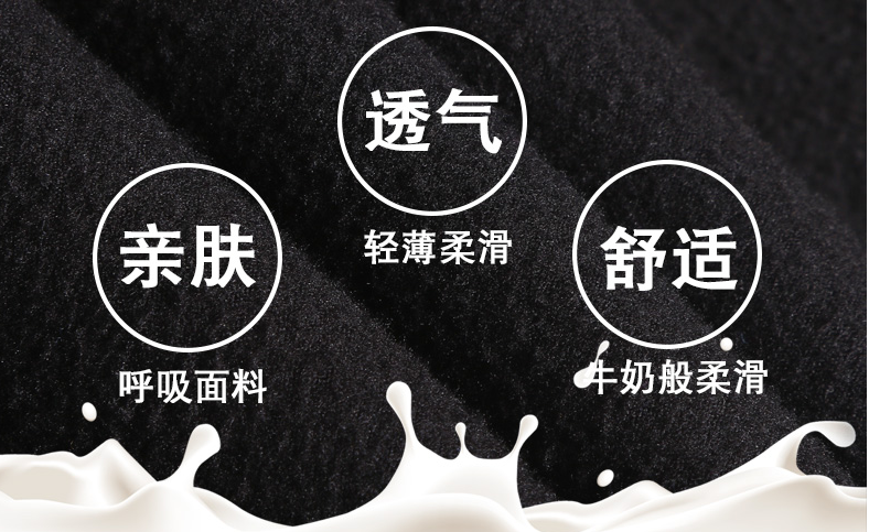 Women's Spring and Autumn new style thin high-waisted small black pants with black feet Specification image