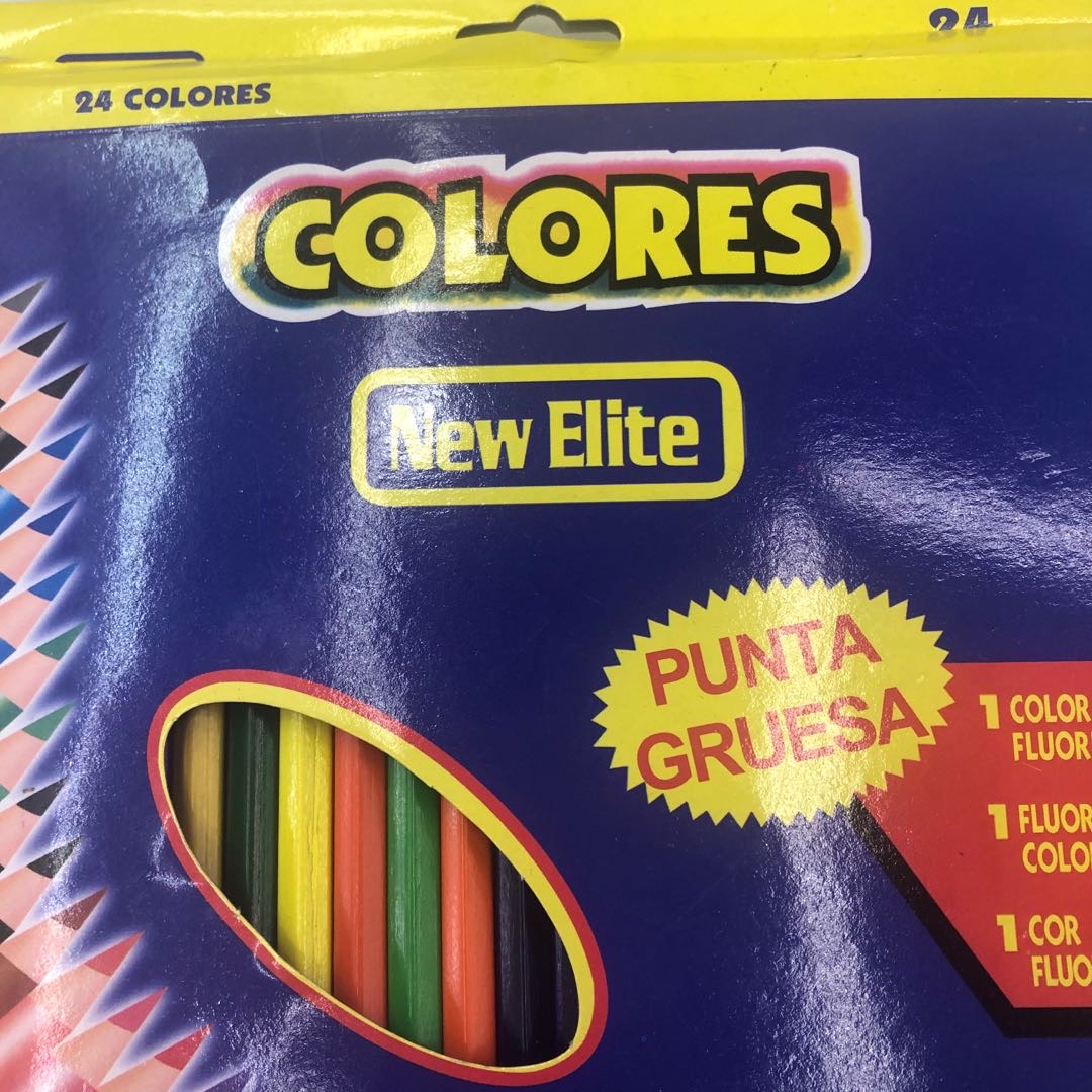 Super Cultural Supplies Office Culture Learning Stationery Writing Tools Pencil 24 Color Long Drawing Color Pencils Children Student Art Graffiti Color Pencils Specification drawing