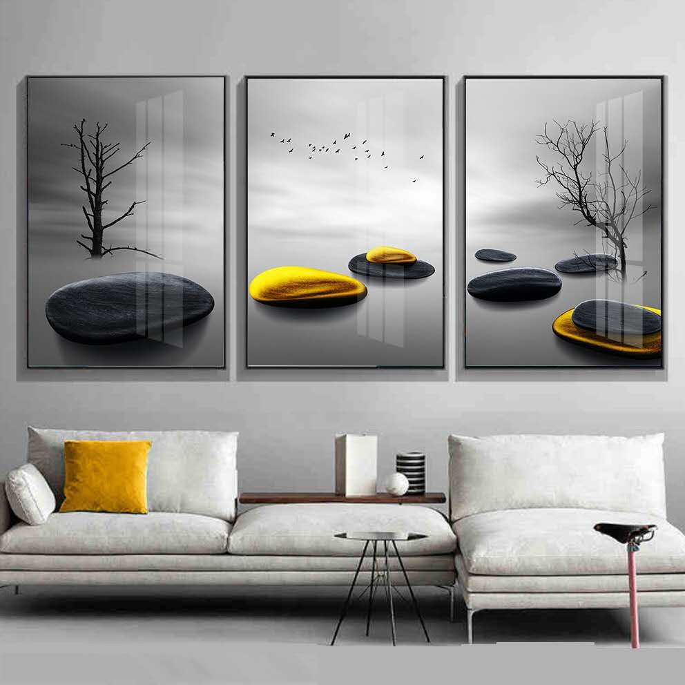简约现代沙发背景客厅装饰画北欧美式装饰画