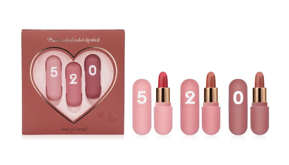 Hengfang Romance with You 520 Mini Capsule Velvet Lipstick