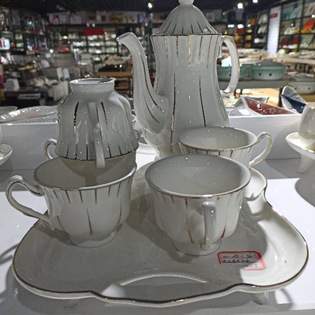 Ceramic tea set, water set, household hotel supplies, mug set