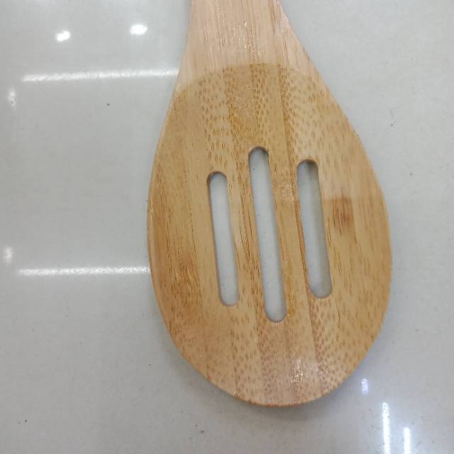 木制铁勺锅铲原木材料厨房用品细节图