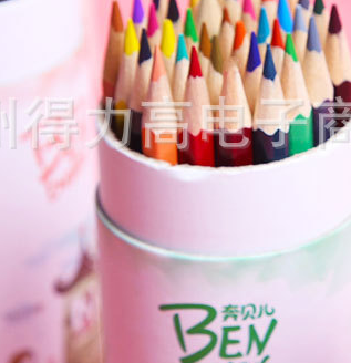 The volume of the pen used for drawing, the hardness of the lead core of colored lead, and the volume of colored lead Specification image