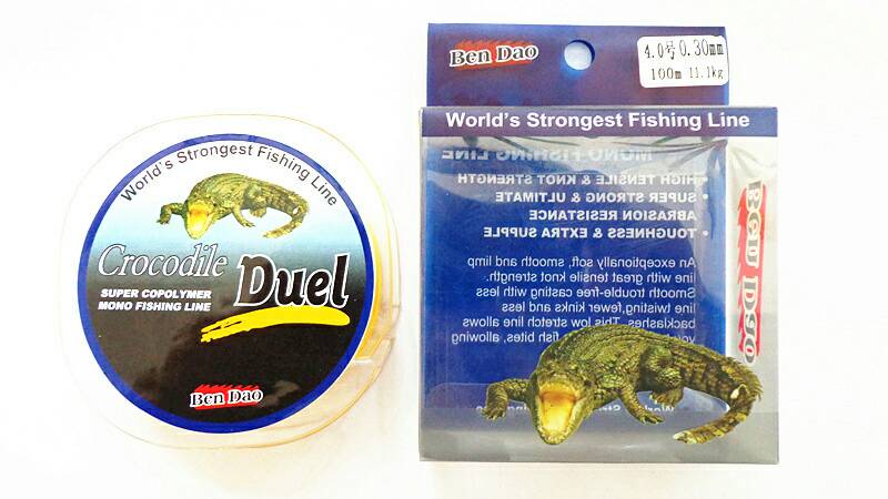 CrocodileDuel resin is super soft and has extremely high tensile strength. The fishing line thread is super soft and has an extremely high tensile strength details Picture