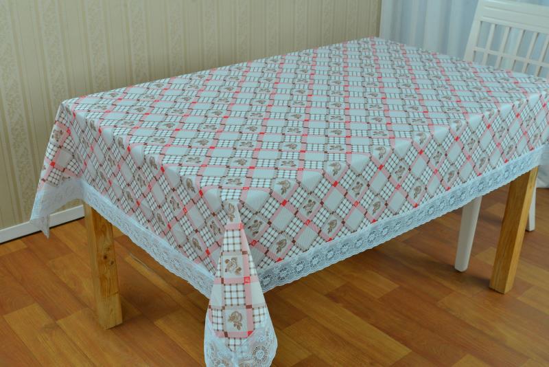 8206 Northern Europe Waterproof Tablecloth Cloth Thickened Desk Tea Table Tv Cabinet Cover Is Not Rectangular Table Mat Student Table Cloth Oil Proof Ironing Free Wash details Picture