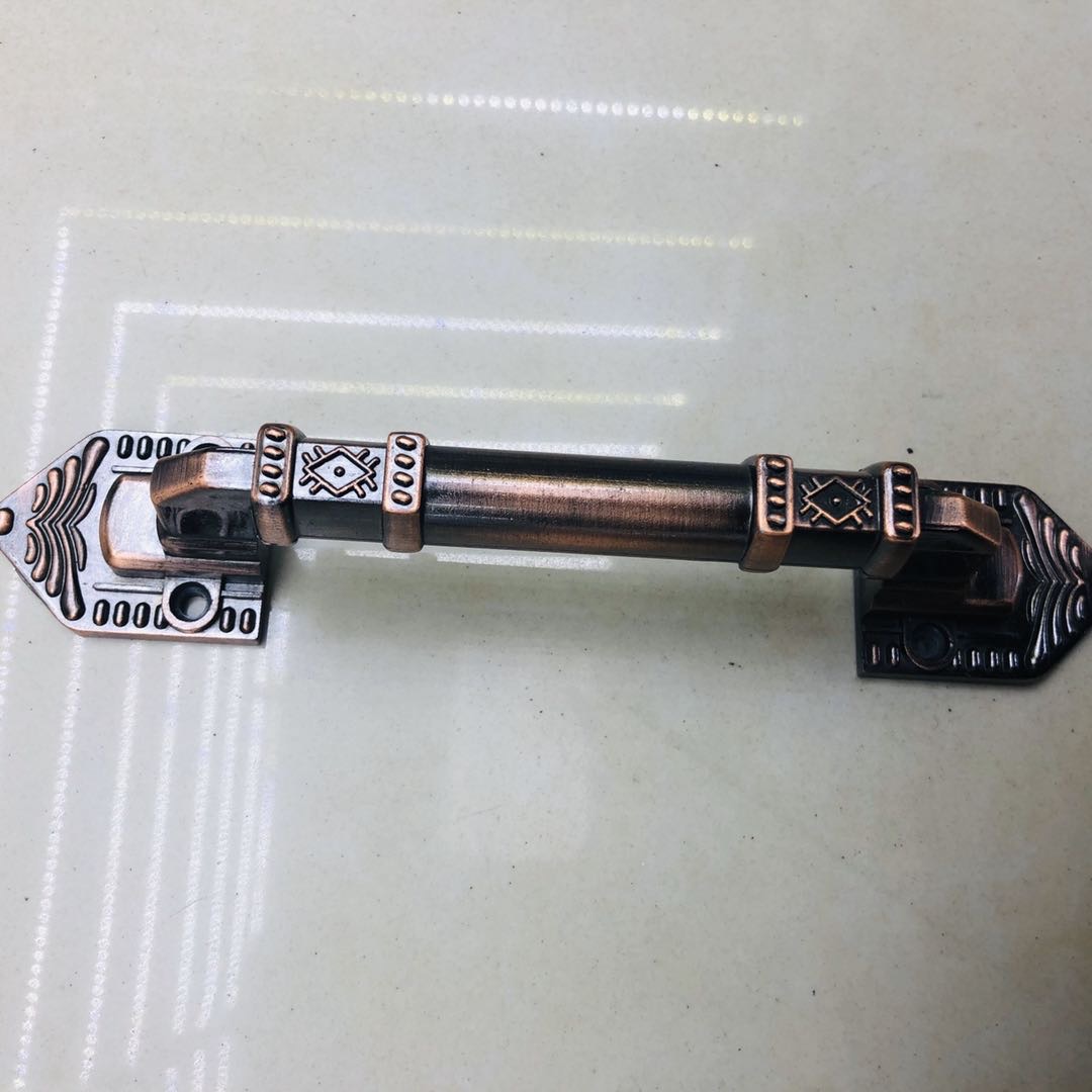 欧式新款门把手抽屉橱柜衣柜门柜子暗拉手产品图