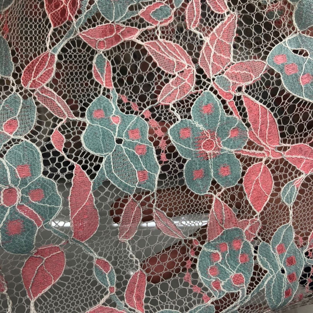 Lace flower Fabric Multi-pattern fabric No. 9080 thumbnail