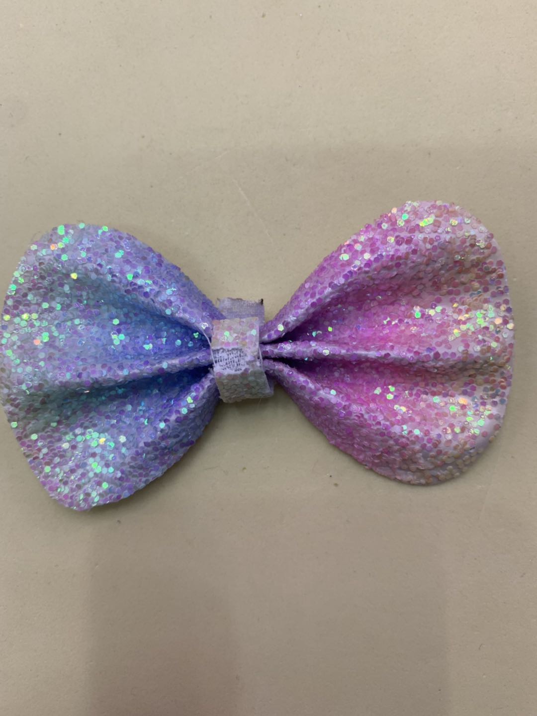 Rainbow leather brightening bow hair accessories dress matching craft decorative accessories thumbnail