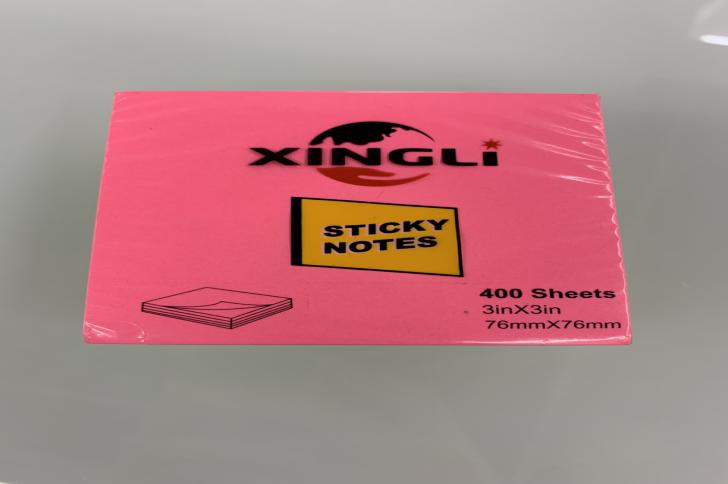 便利贴小条学生用便签贴纸荧光3x3inch五层 400页D4-8标签纸标记纸