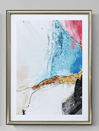 Huahong World Painting Warehouse 80X60cm Blooming Crystal Stone Decorative Painting Specification drawing