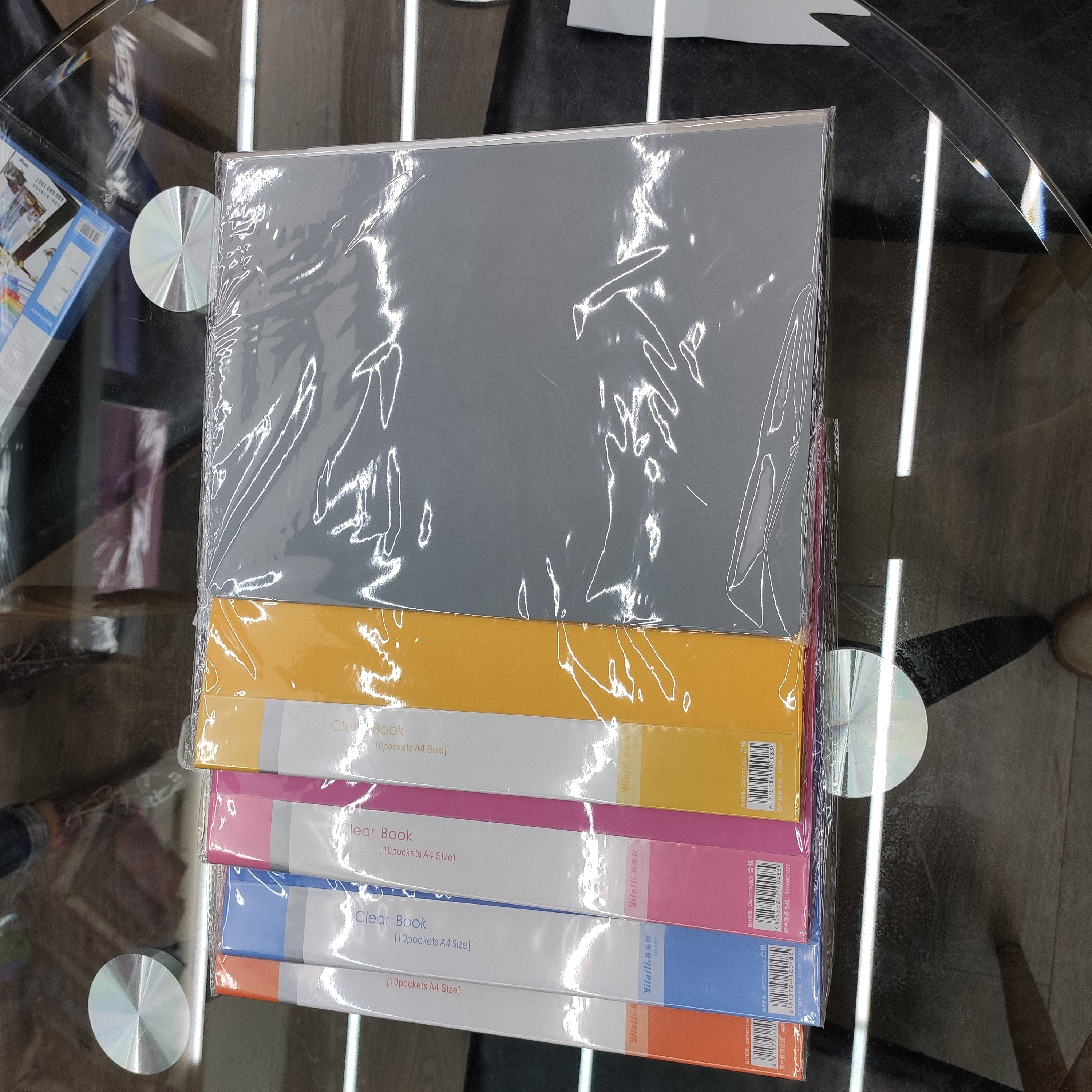 Folder Folder Multilayer A4 Insert Folder Transparent Loose-Leaf details Picture
