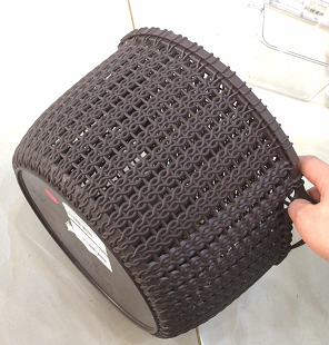 22883-17 Covered storage box, clothing storage box, plastic sundries storage box wholesale Specification image