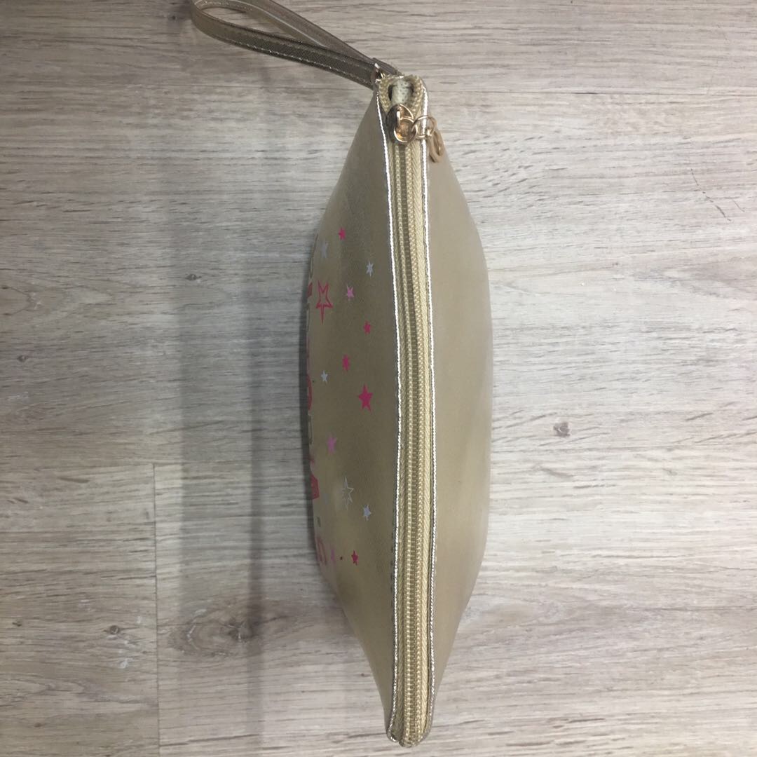 韩版时尚新颖手提化妆袋PU材质便携式产品图