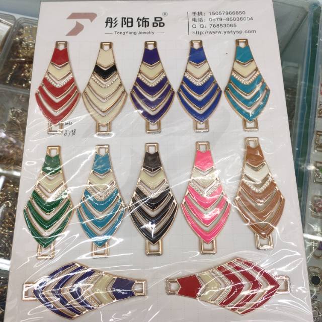 女式鞋配饰多色大款鞋扣货号B798