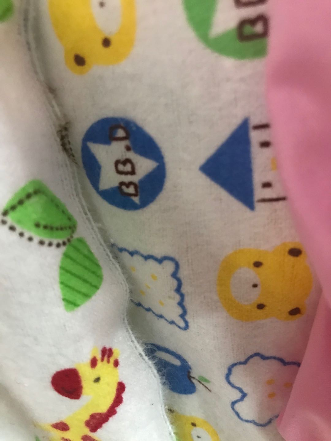 Cotton Printed Flannelette Drool Towel Children's Blanket Soft Specification drawing