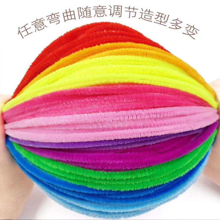 Haming Toys Educational Toys Educational Toys Handmade Toys Hair Root Twister Stick Magic Wand Diy Handmade Materials Decorated With A Variety Of Colors details Picture