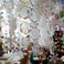 圣诞节装饰品雪花片雪花串立体贴泡沫大圣诞树挂件装饰品布置雪花图