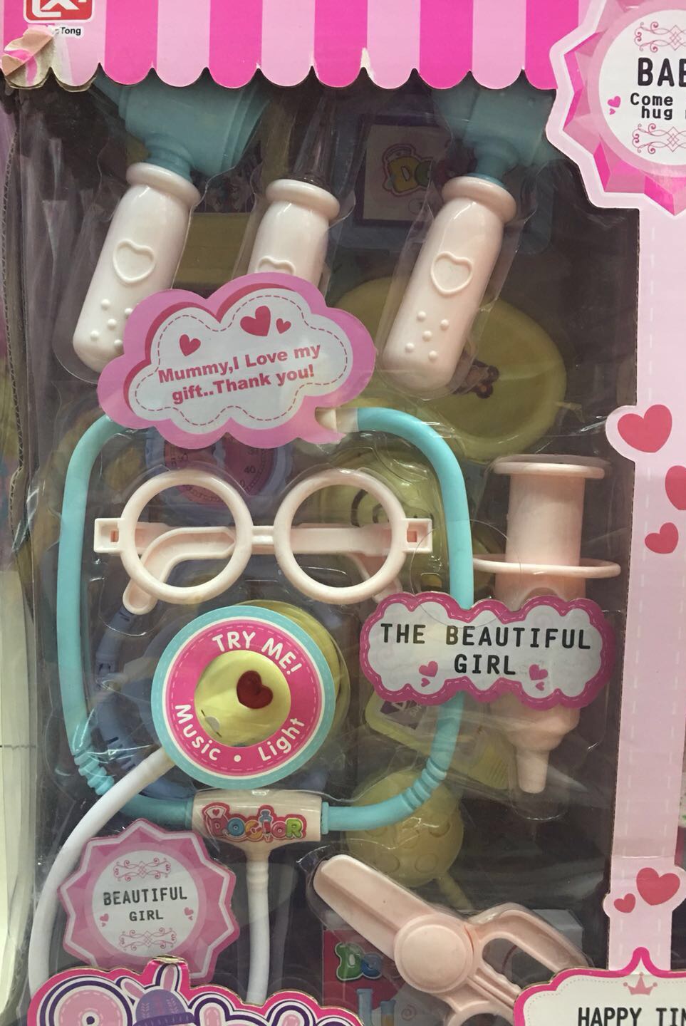 Yiwu Selection children toy boys and girls play every doctor and nurse props set details Picture