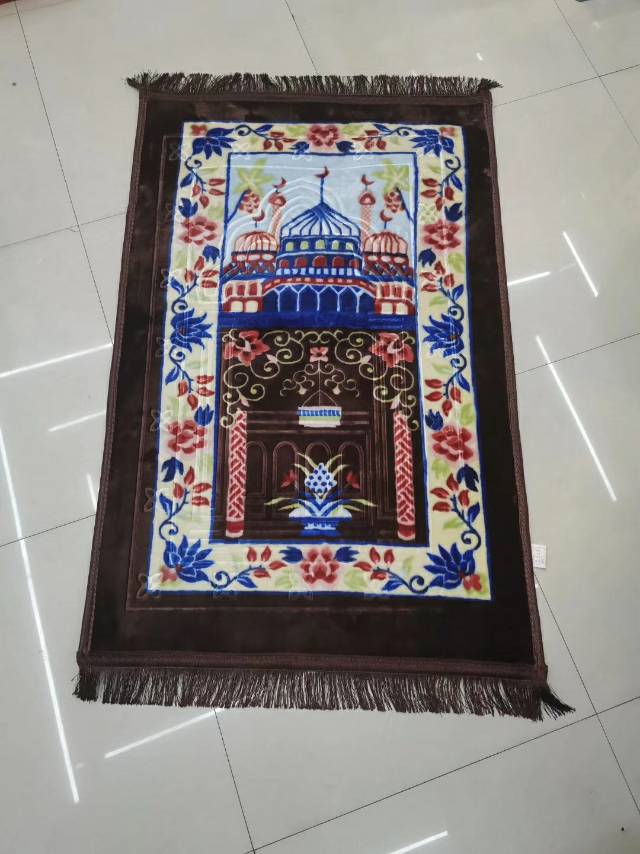 2020 New Factory Direct Sales Wholesale Retail Middle East Style Mat Worship Blanket details Picture