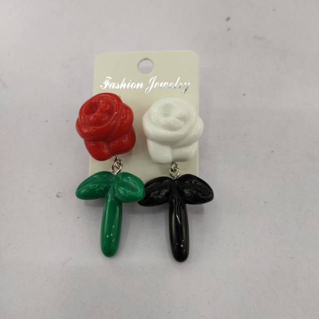 Original Design Niche Fashion Spring Flower Earrings Pearl Studs