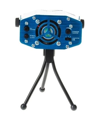 遥控声控迷你激光灯满天星 ktv直播包房魔球镭射灯闪光灯产品图