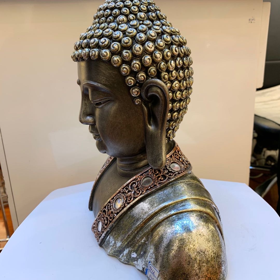 树脂工艺品大号佛像摆件家居装饰品玄关办公室摆件产品图