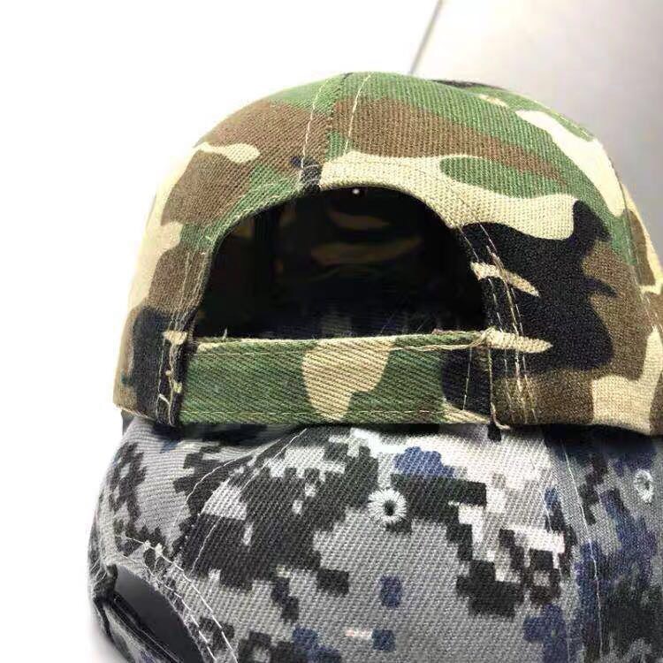 Baseball Hat Men's Spring And Fall Camouflage Cap Cap Cap Specification drawing