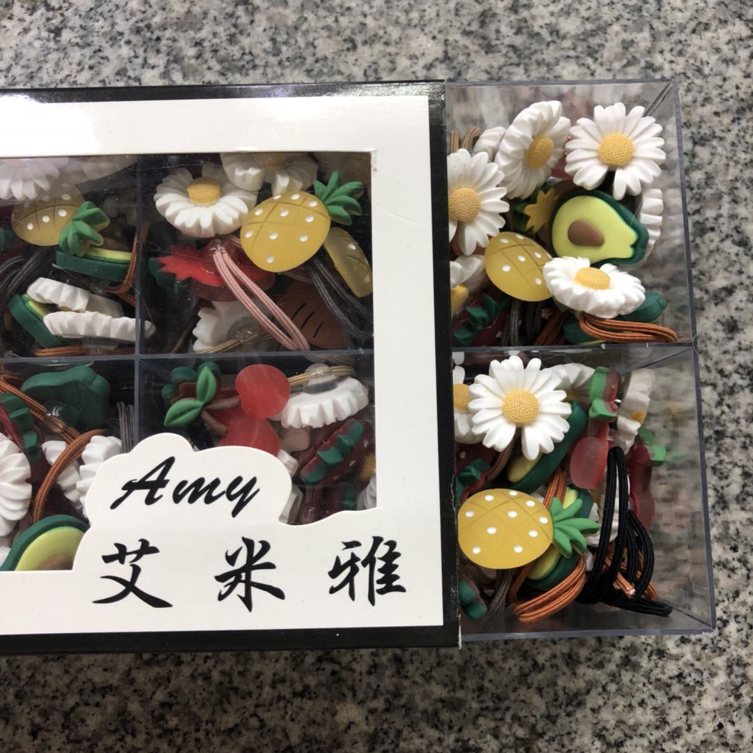 Hyuna style Daisy hair tie, Korean version of Instagram's cute hair accessory, hair tie, hair band, hair band headwear