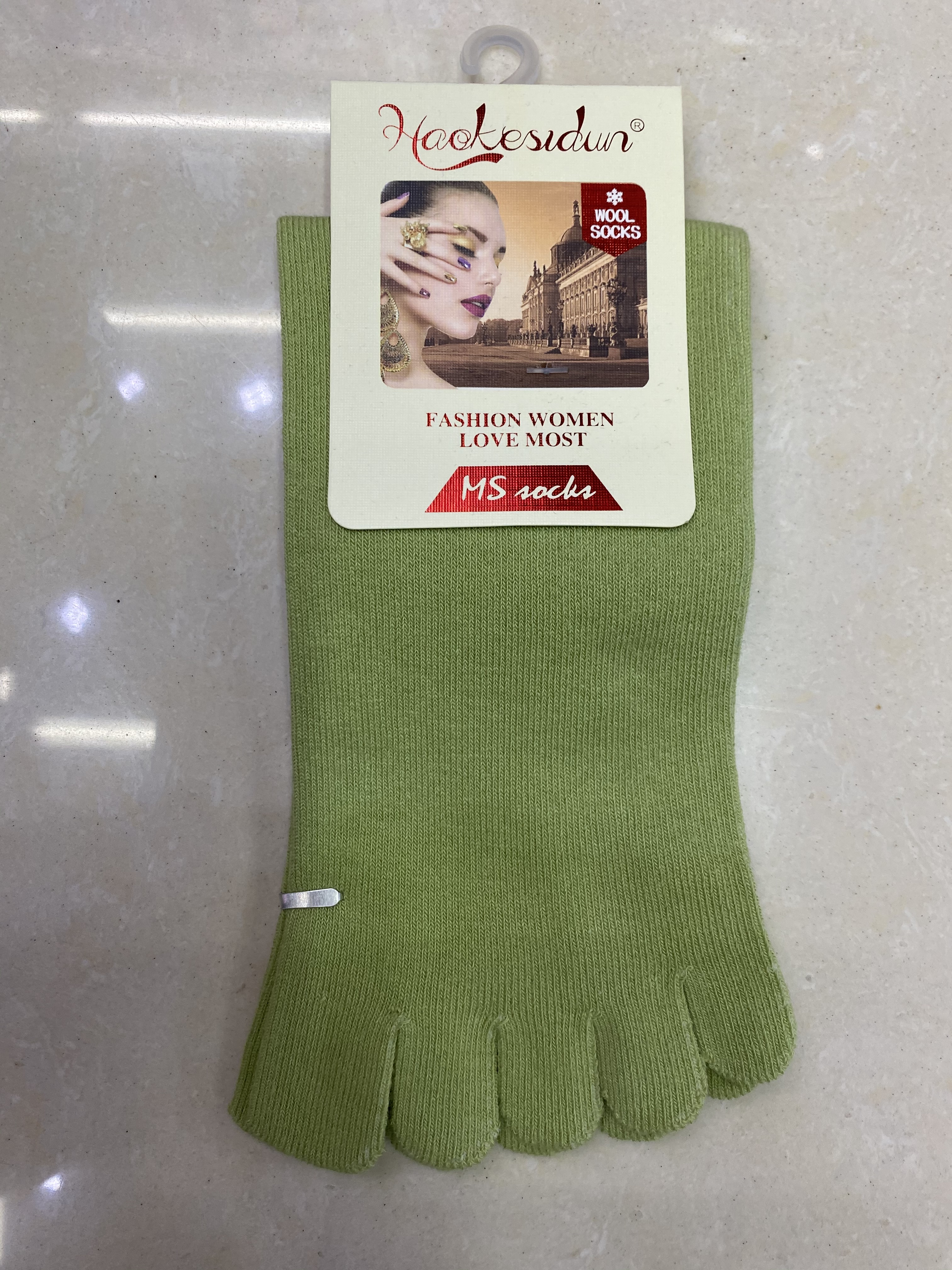 全棉袜防臭吸汗春秋分脚五指袜男女纯棉防臭春秋款运动分趾五只脚趾袜子