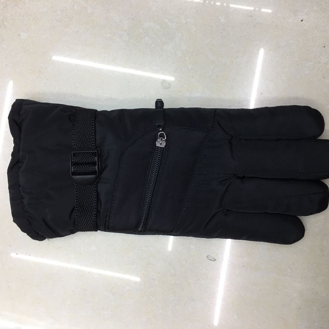Warm gloves, men's winter thickened waterproof and windproof cotton gloves, Korean version outdoor cycling and skiing gloves