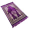 多花型混色机织穆斯林祷告毯礼拜毯细节图