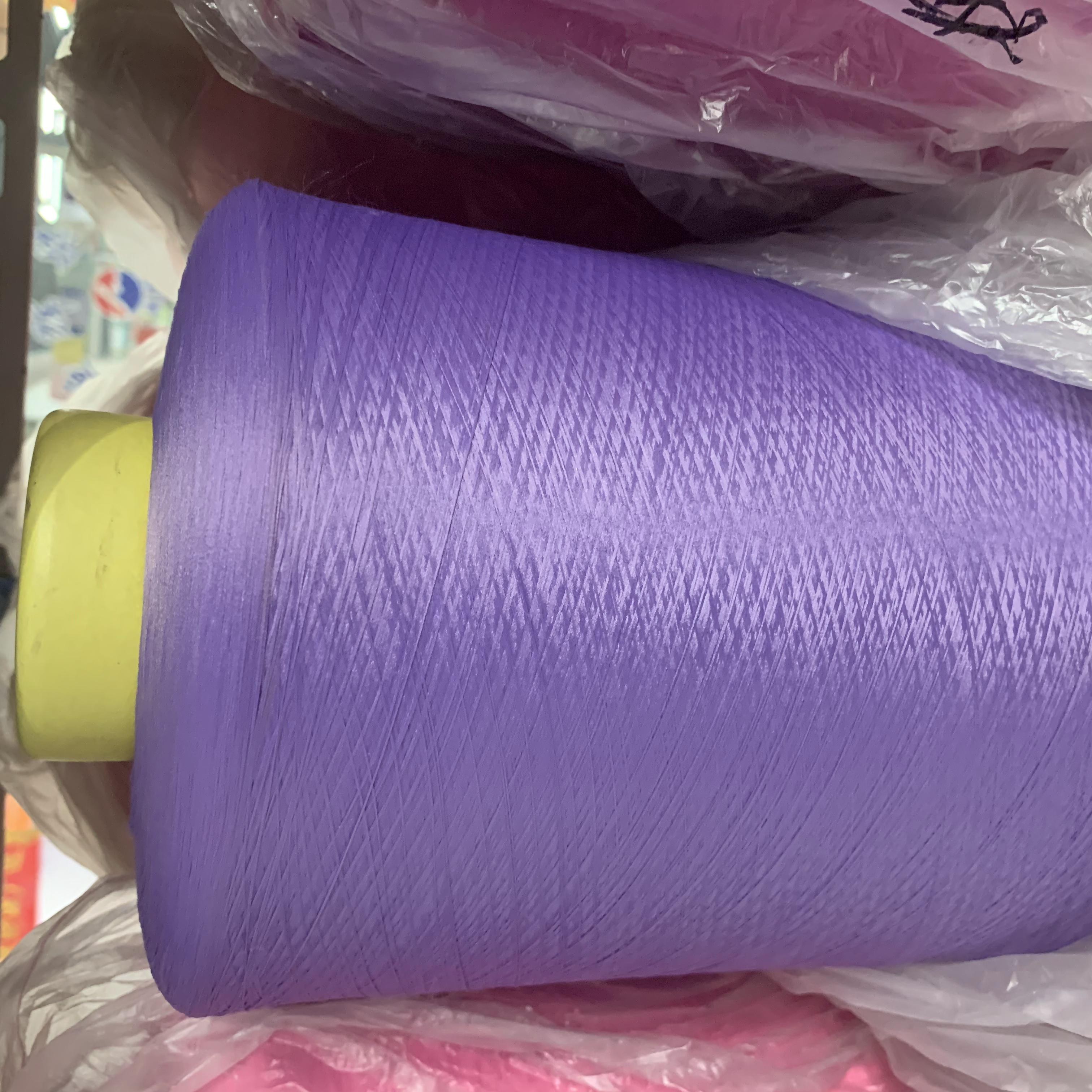 Household handmade polyester thread, DIY needle and thread in purple