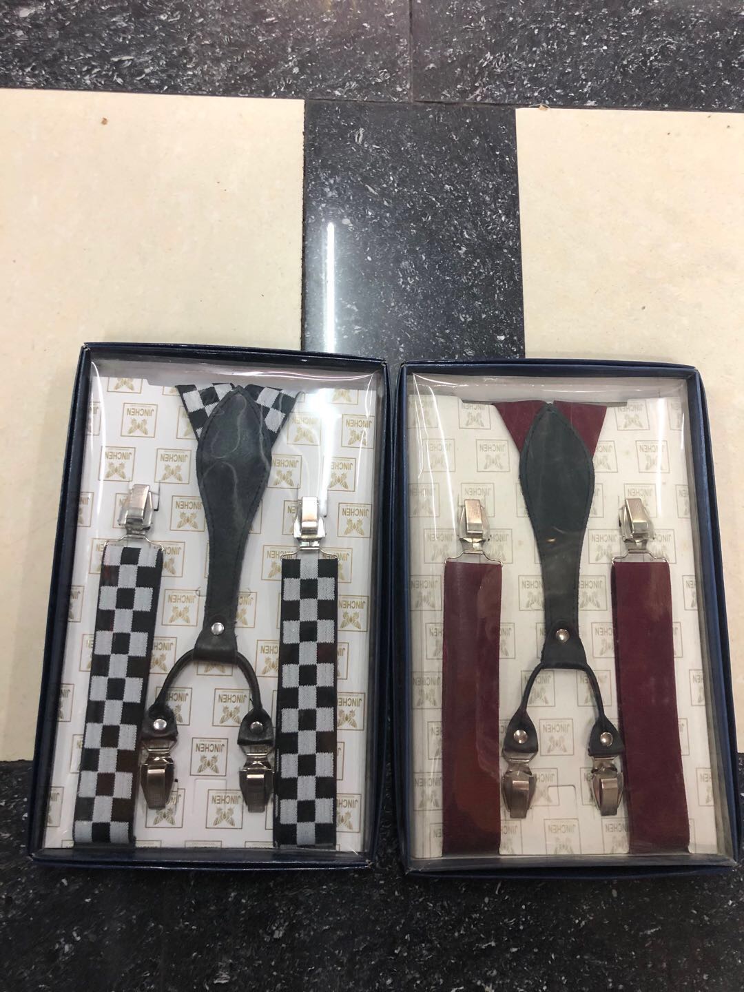 Shoulder Straps Artistic Adjustable Elastic Personality Middle School Suspenders With Female Detachable Retro Suspenders details Picture