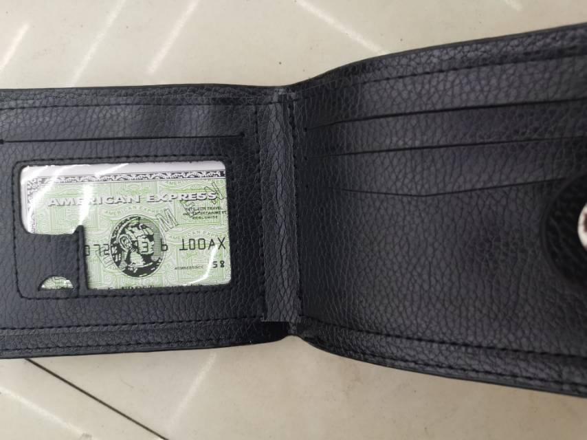 Men's Small Wallet Men's Multi-Functional Compact Ultra-Thin Folding Soft Leather Wallet Can Hold The Driver's License details Picture