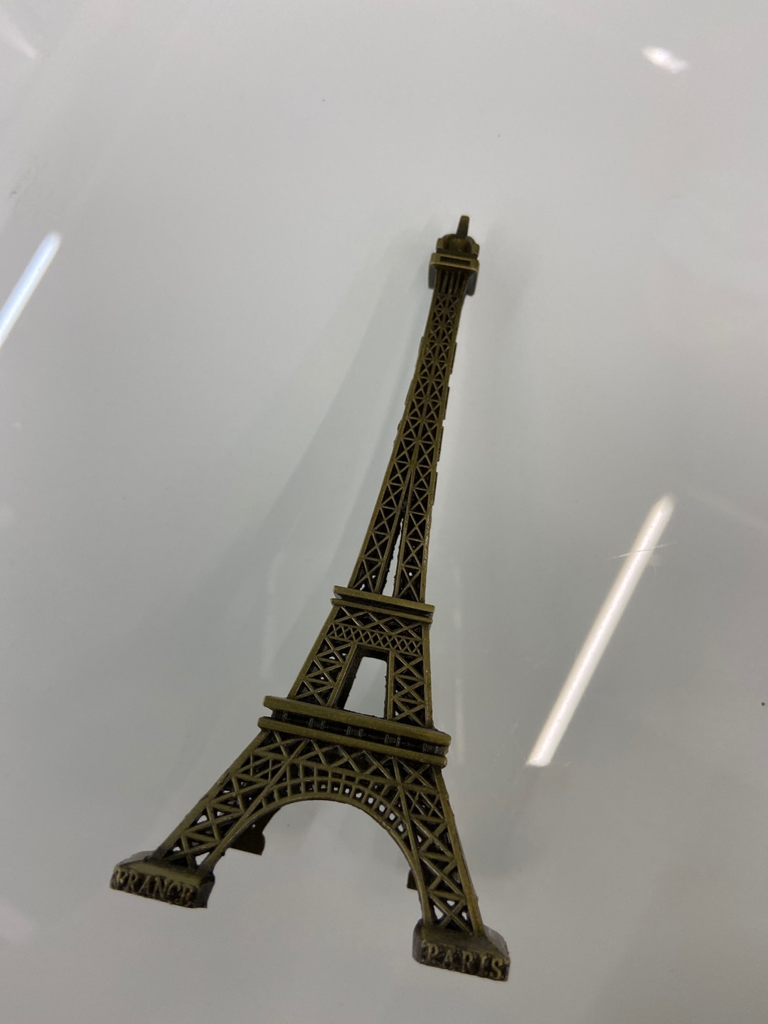 13锌合金铁塔装饰品装饰家居摆件饰品装饰创意摆件产品图