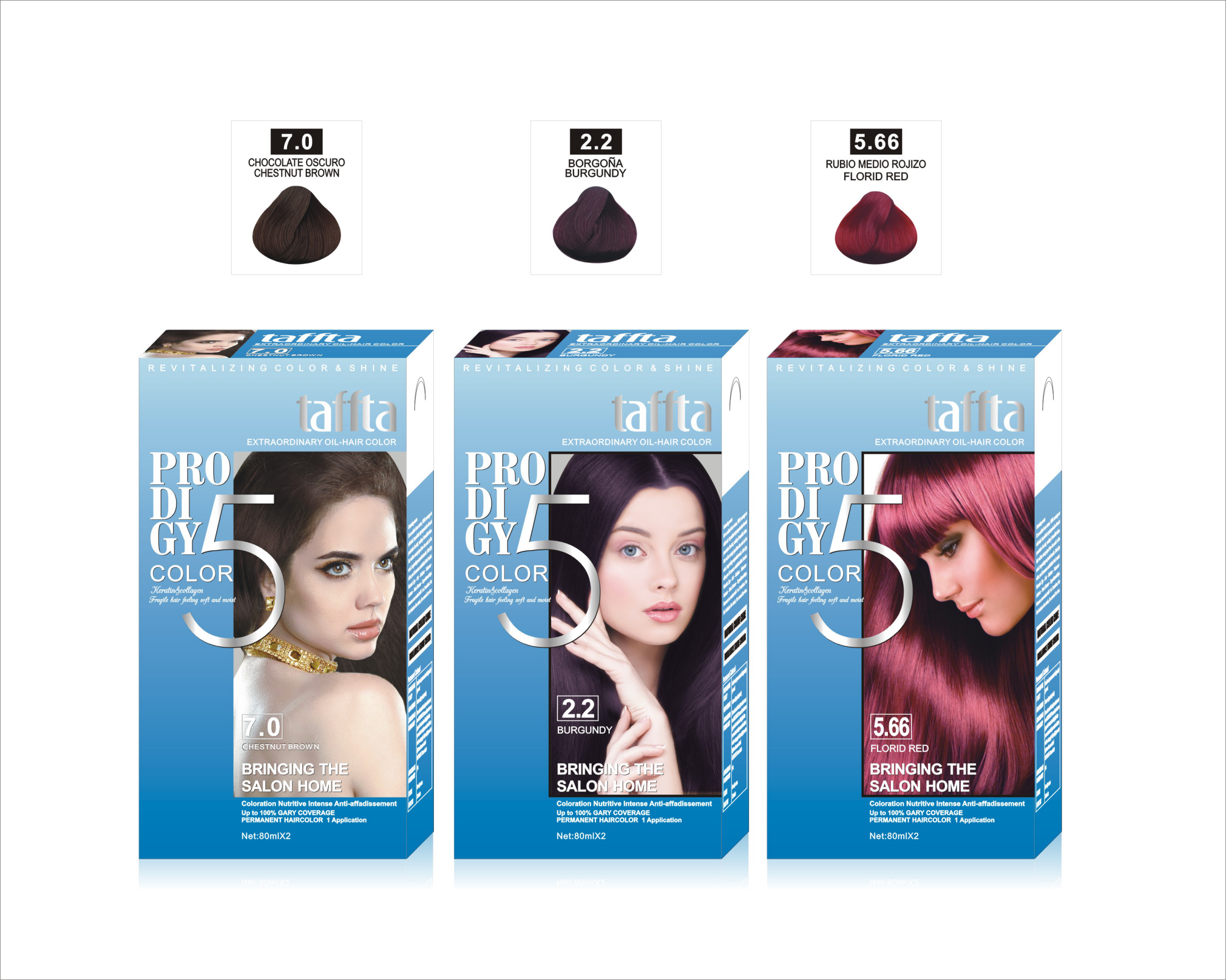 Hair supplies taffta16 color hair dye manufacturer direct sales details Picture