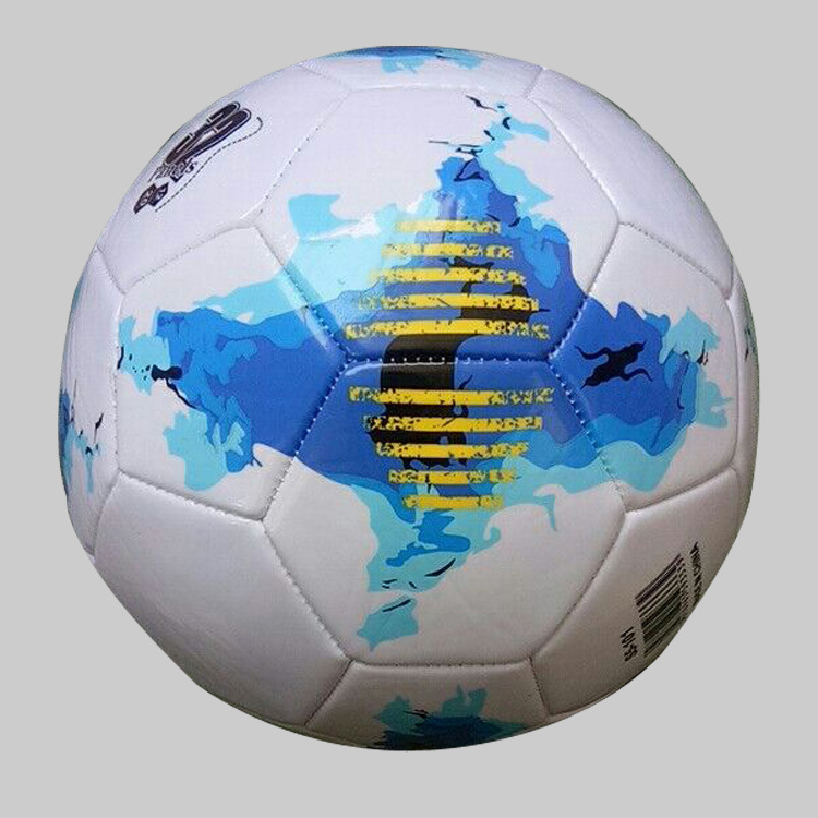 厂家现货库存直销PU机缝5号足球中小学生训练用球支持OEM丁基内胆产品图
