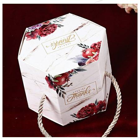 Small gift box, hand-held packaging bag, small bag, experience set, souvenir, pure handmade paper box, free shipping details Picture