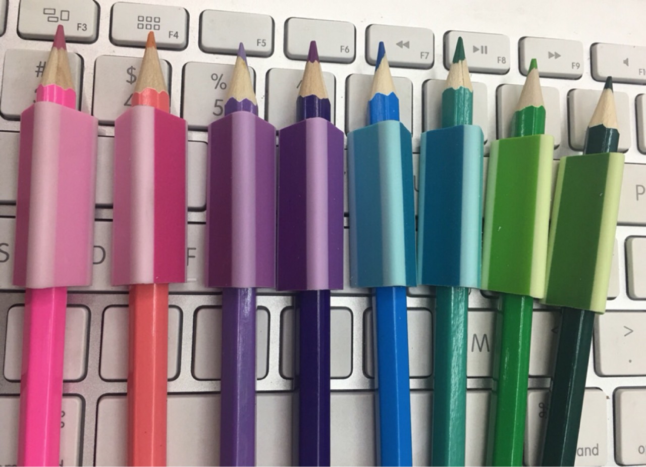 握笔器橡皮擦创意儿童橡皮擦小学生擦得干净不留痕