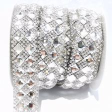 方形异形钻+水钻链条网钻服装饰品配件手工饰品
