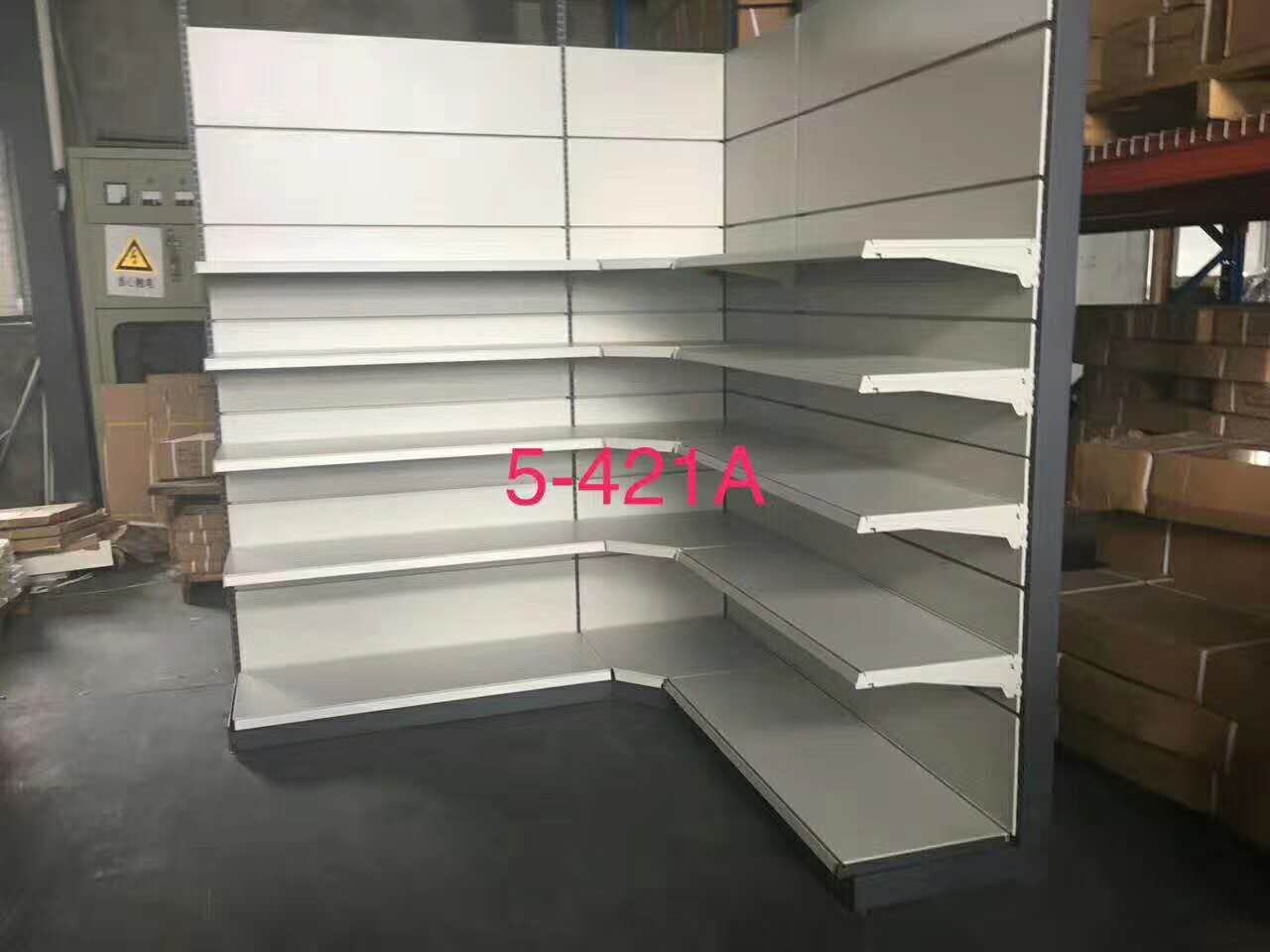 简约客厅钢木铁艺展示架子货架国潮多层储物架简易书柜