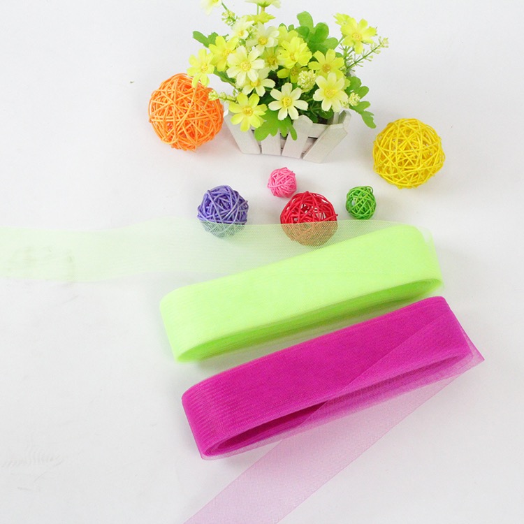 5cm wide elastic elastic mesh belt mesh fishbone mesh wedding dress Latin dance skirt petticoat place wedding dress net manufacturers direct sale thumbnail