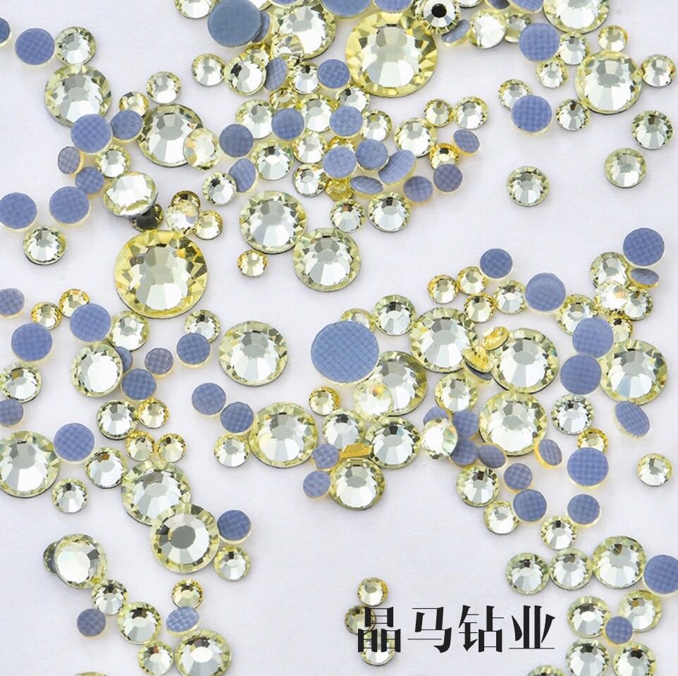 Crystal Yellow SS20 Imitation Austrian Diamond, Fine Diamond, Nail Polish Diamond, DIY Diamond Specification image